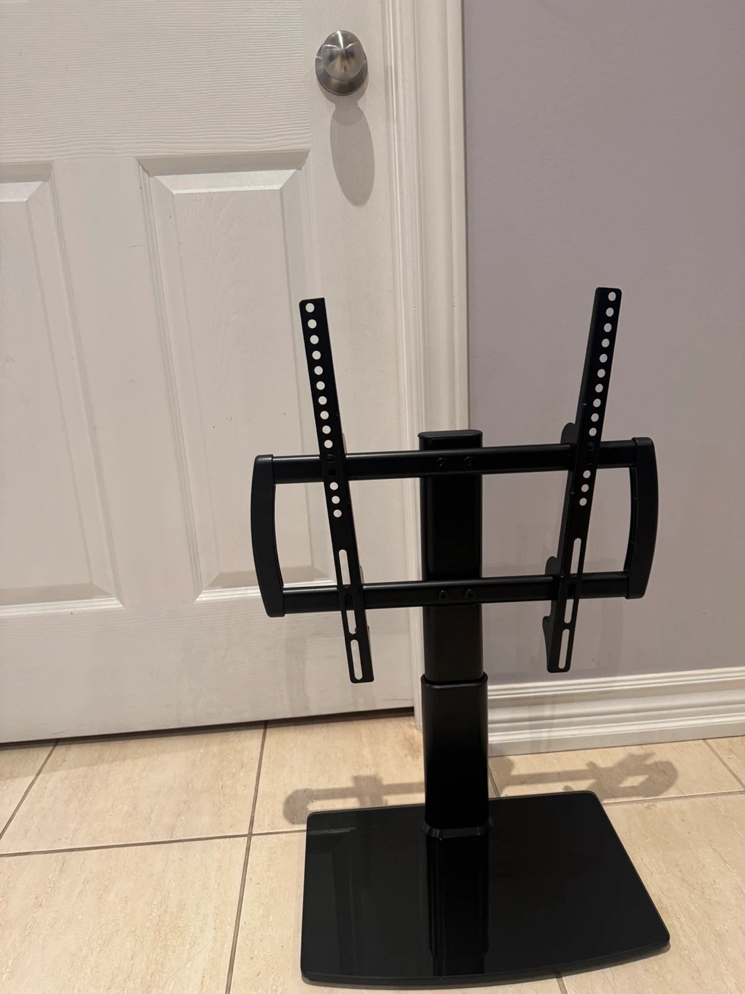 Black TV Stand with Mount - photo 2