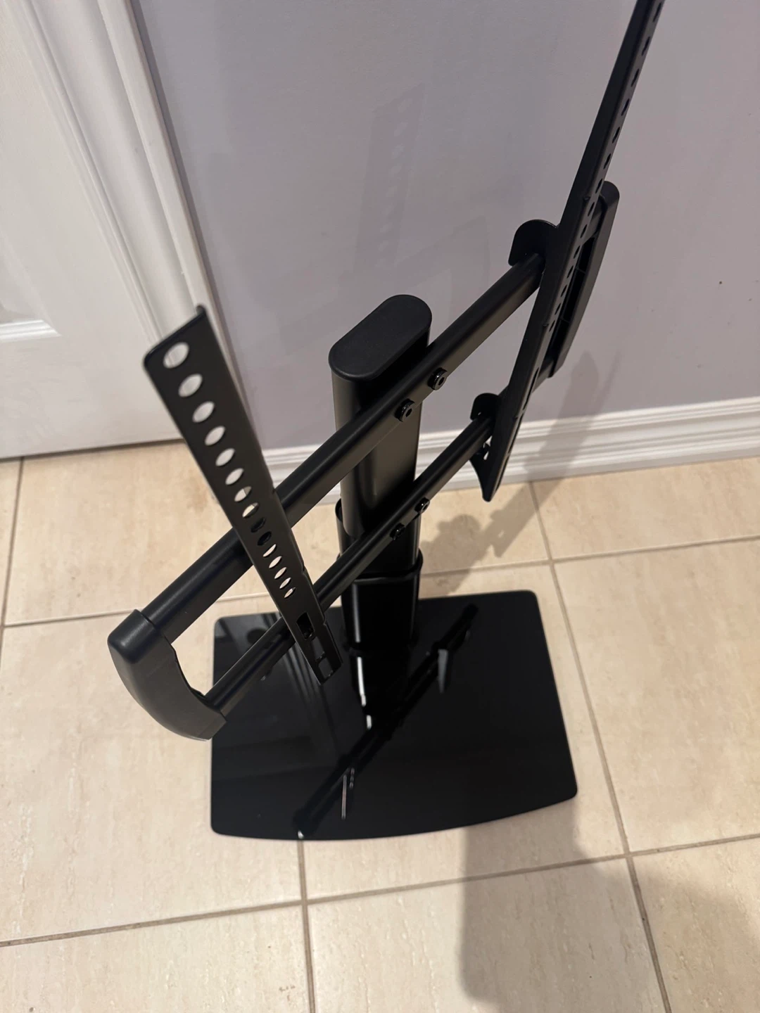 Black TV Stand with Mount - photo 3