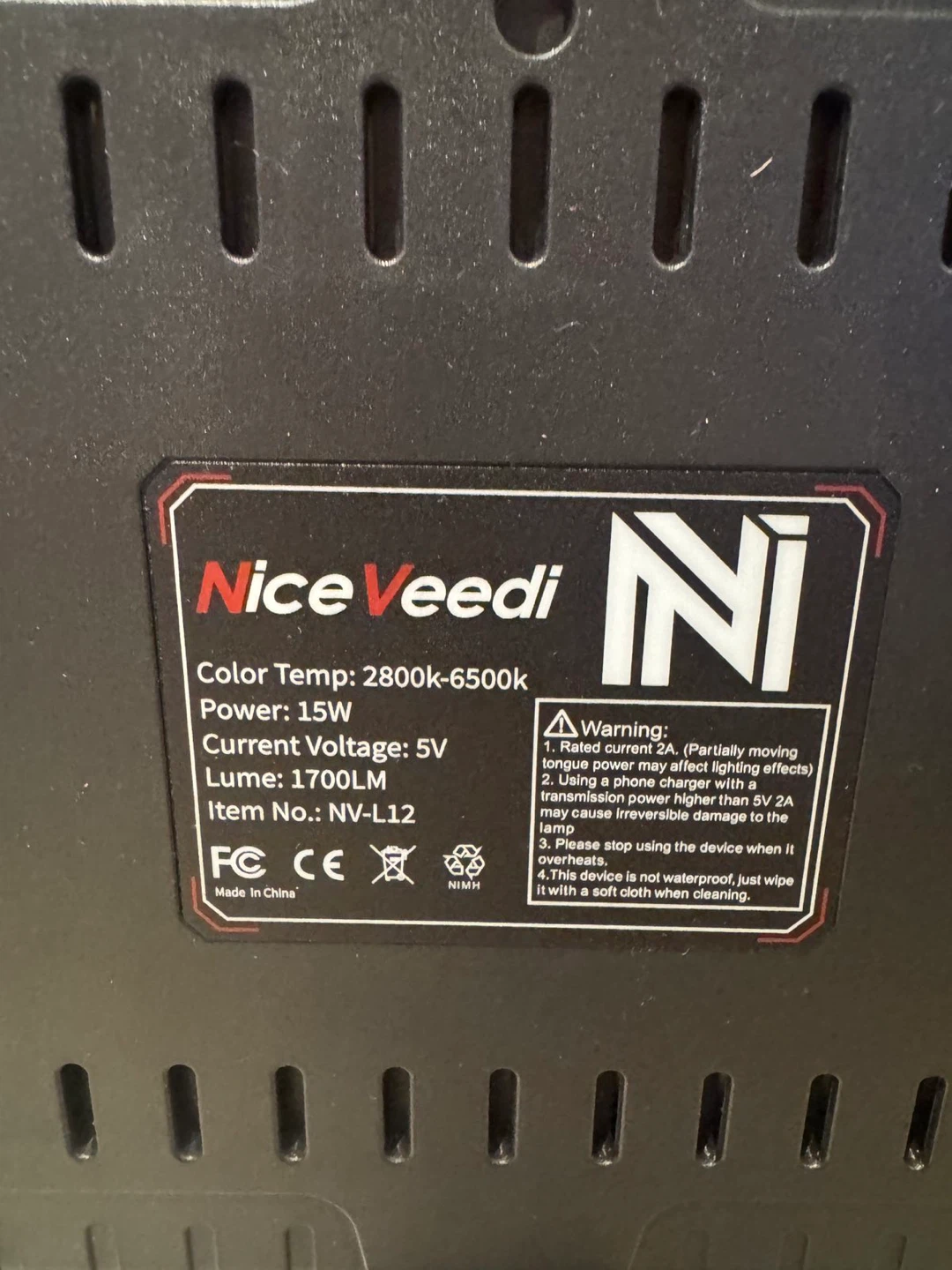 NiceVeedi NV-L12 LED Light Panels with Tripods (2-Pack) - photo 3