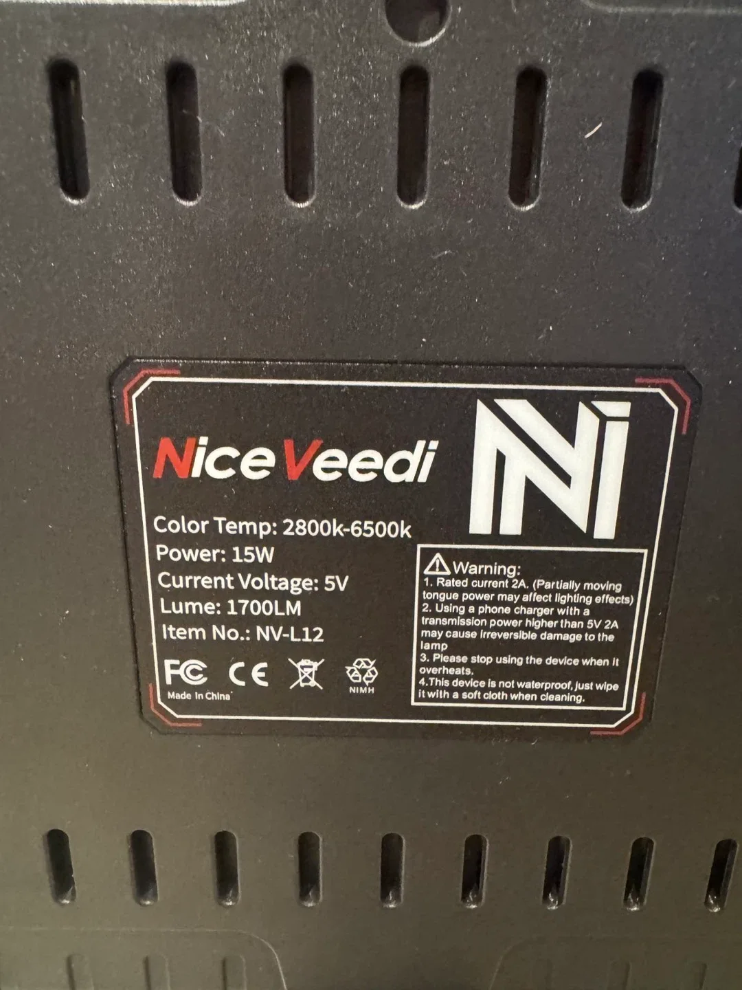 NiceVeedi NV-L12 LED Light Panels with Tripods (2-Pack) - photo 3