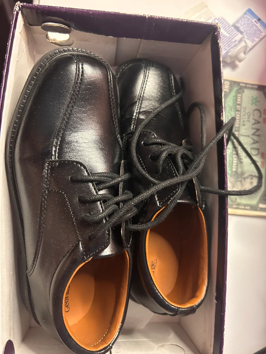 Boys Black Dress Suit and shoes - photo 2