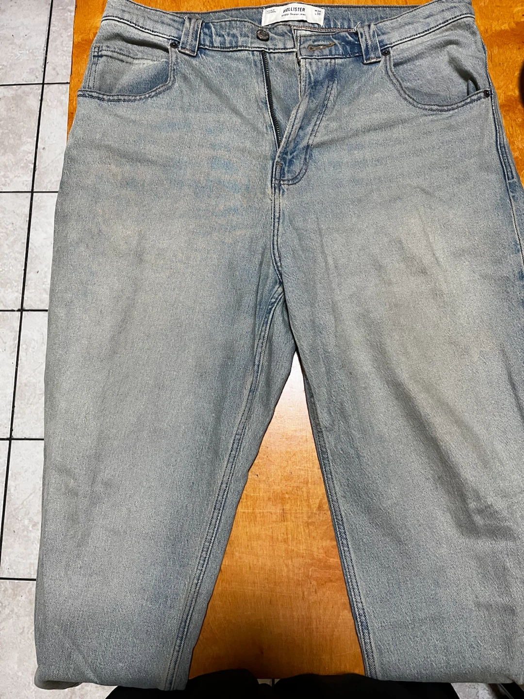 Hollister Baggy Skater Jeans W34 L30 - photo 3