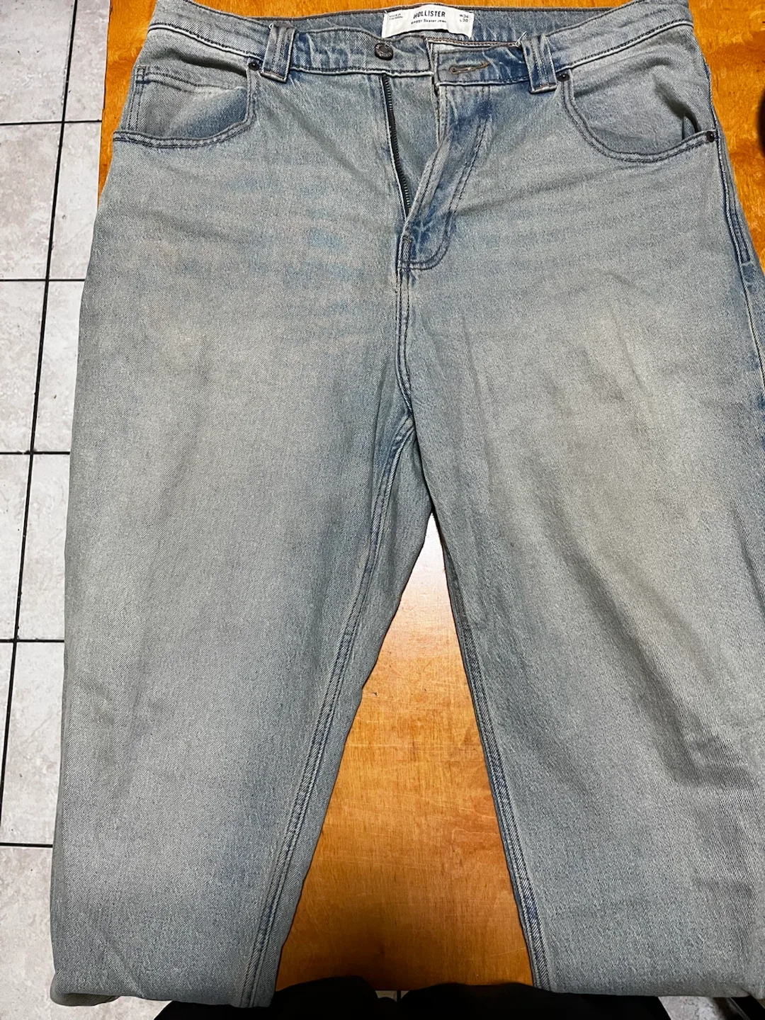 Hollister Baggy Skater Jeans W34 L30 - photo 3