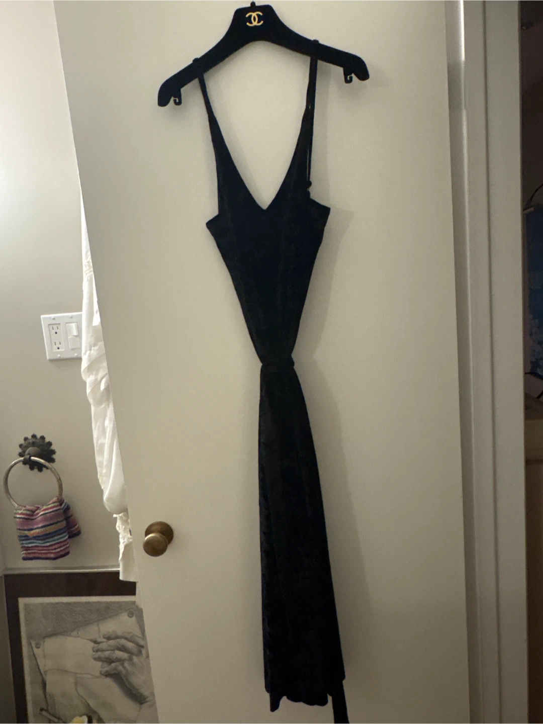 Frank + Oak Black Velvet jumper Size S - photo 4