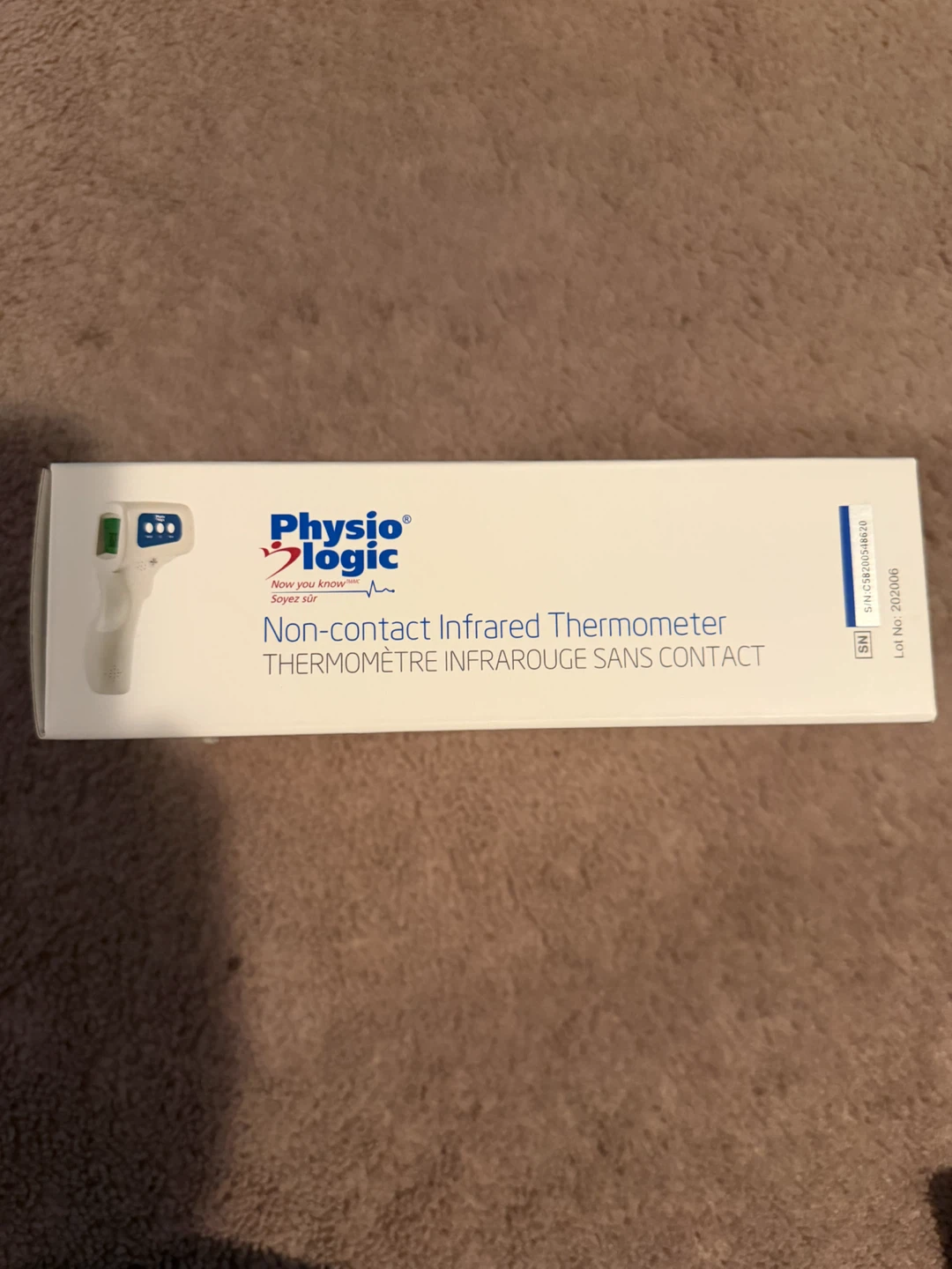 Physio Logic Non-contact Infrared Thermometer JXB-178 - photo 3