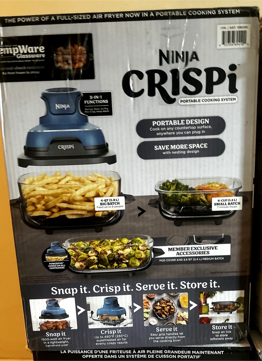 NINJA CRISPI PORTABLE AIR FRYER - photo 2