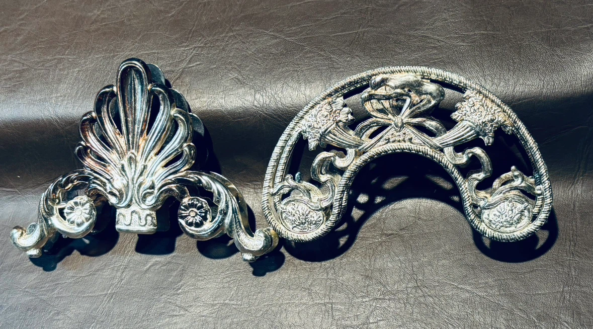 Vintage Italian Silver-Plated Napkin Holders