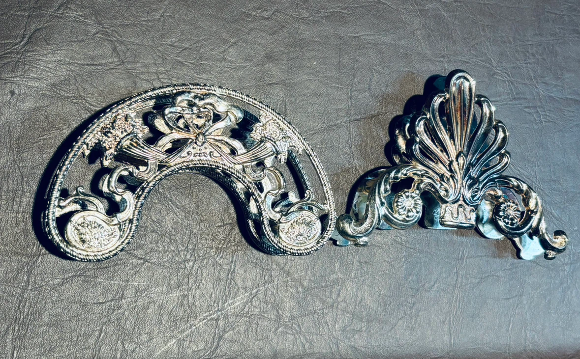 Vintage Italian Silver-Plated Napkin Holders - photo 2
