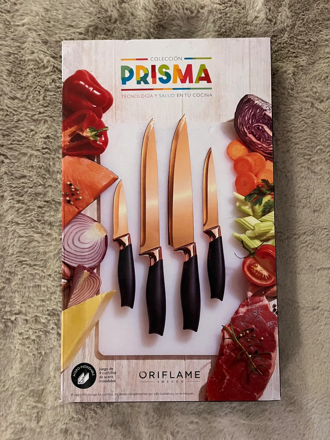 Oriflame Prisma Knives Set (Rose-Gold)