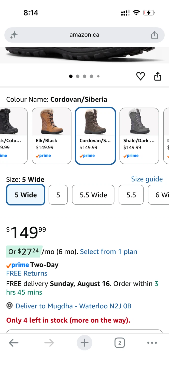 Columbia winter shoes - photo 3