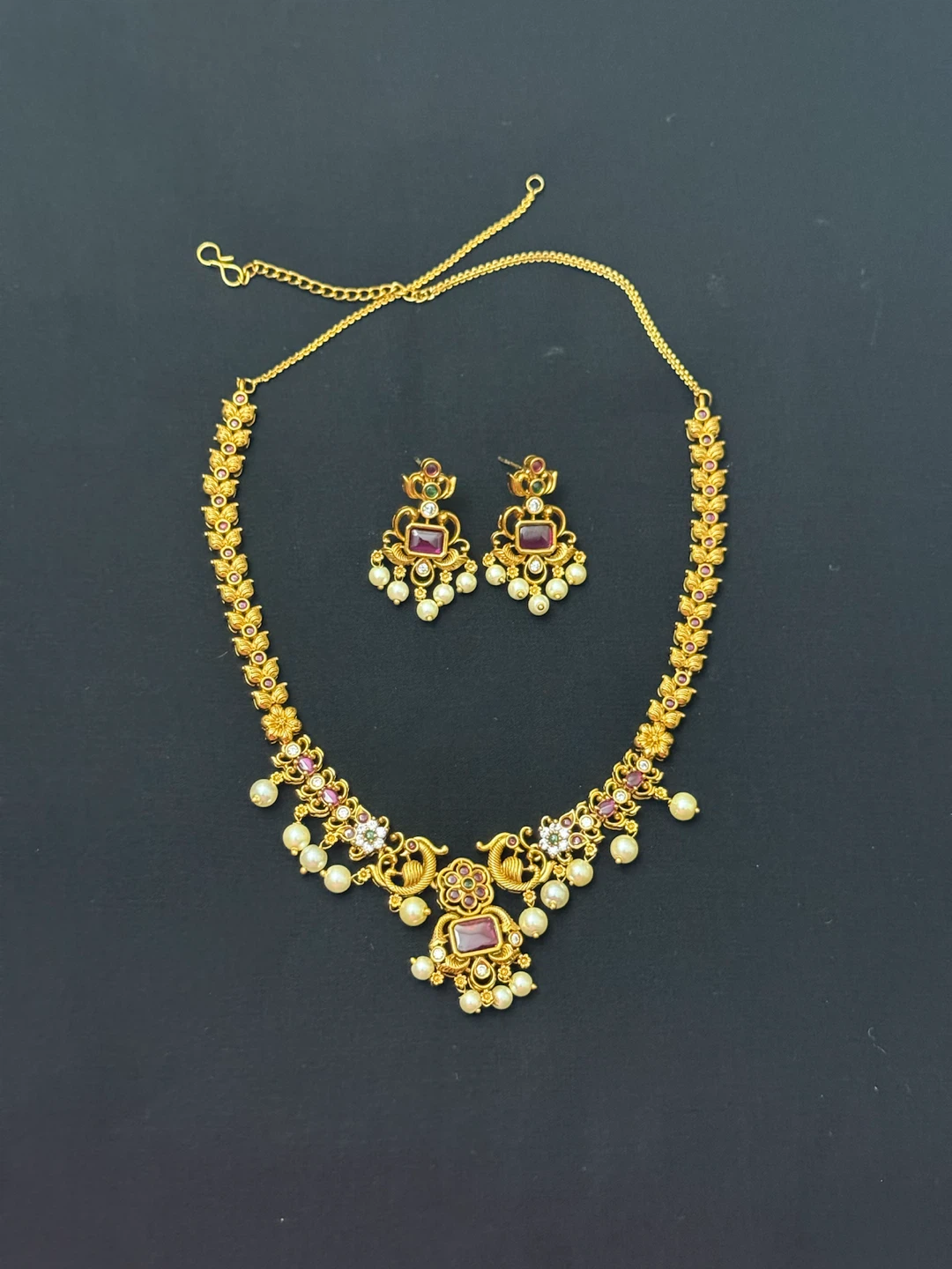 Gold plated indian heritage jewelry - photo 2