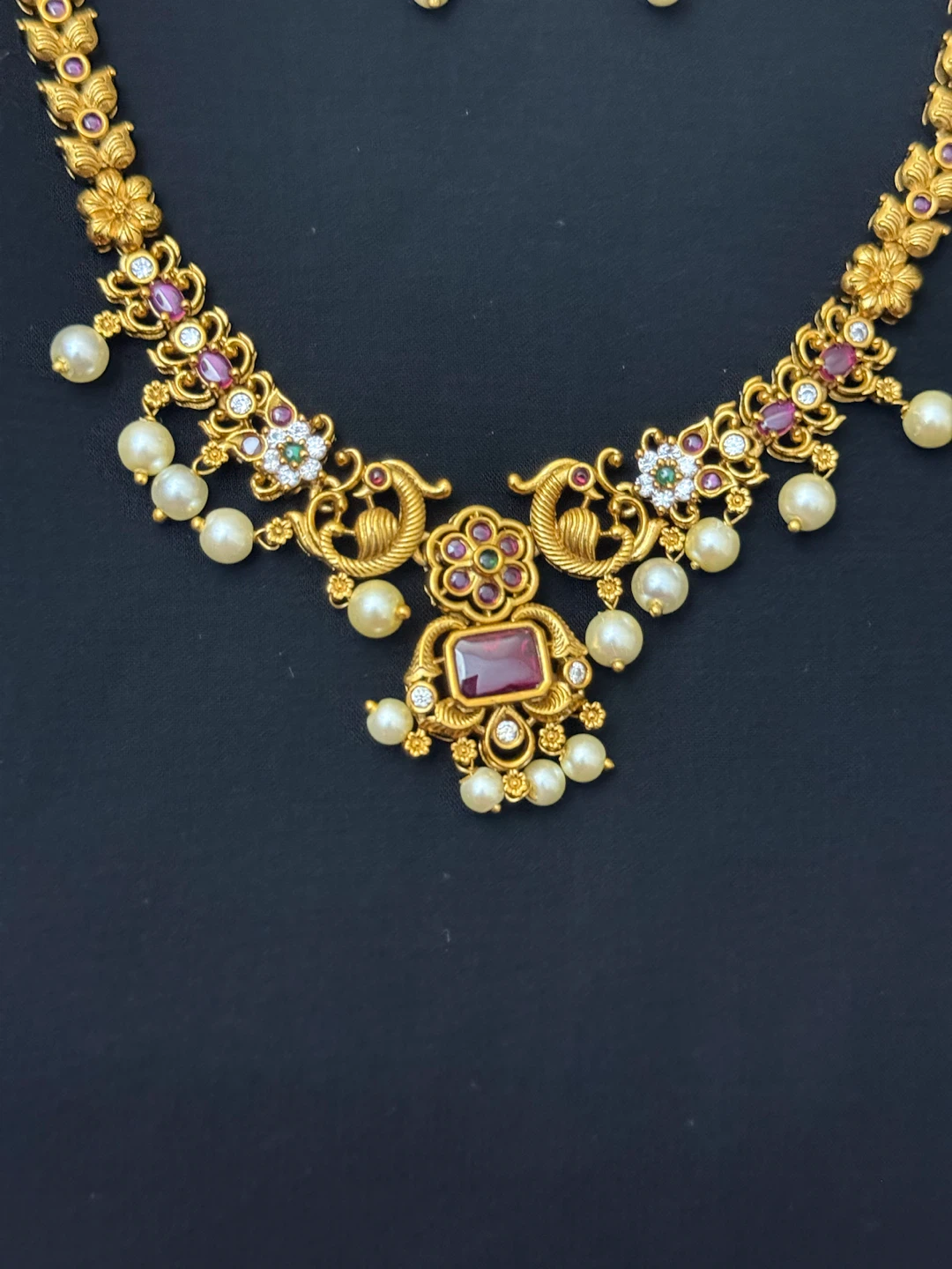 Gold plated indian heritage jewelry - photo 4
