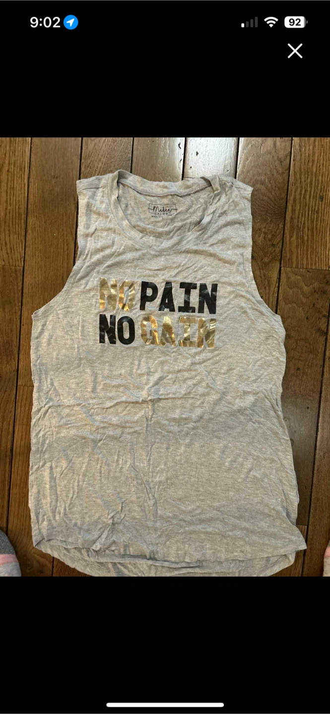 Tank top “No Pain No Gain”