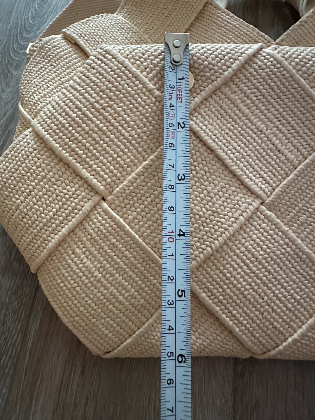 Woven Style Handbag with Shoulder Strap - photo 5