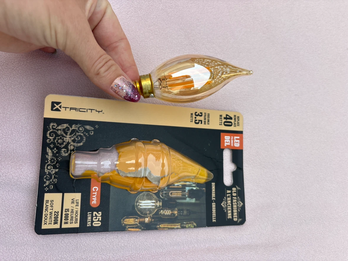 Xtricity Candelabra Base LED Filament Bulb - photo 4