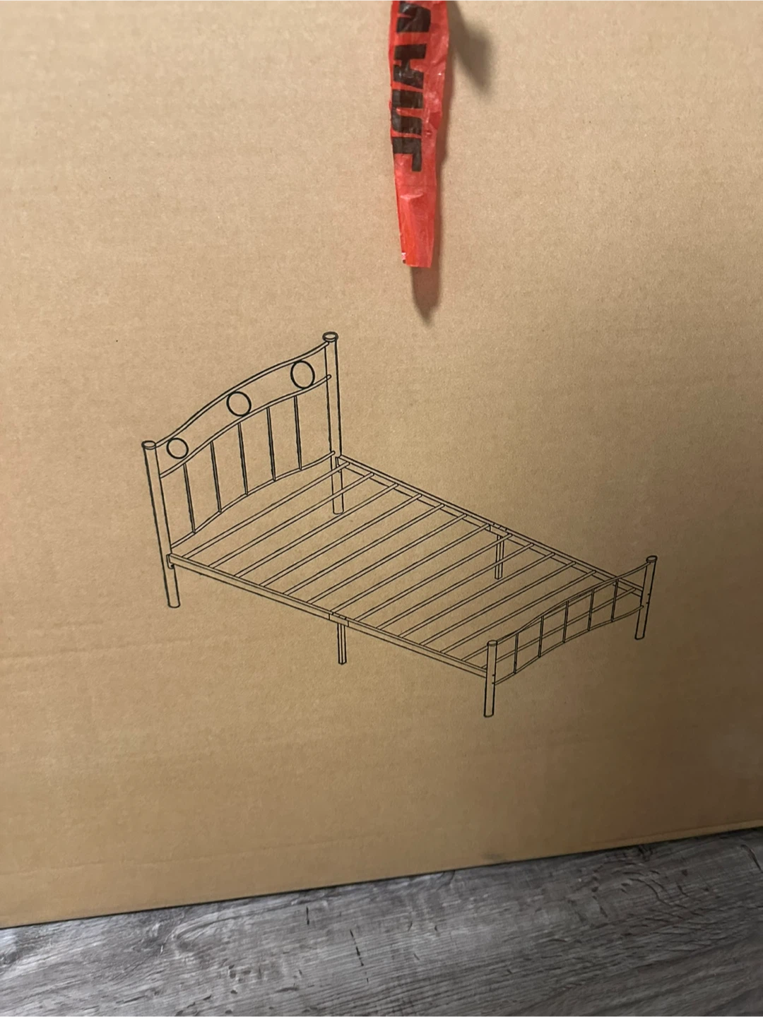 Single bed frame & mattress & duvet all included - photo 4
