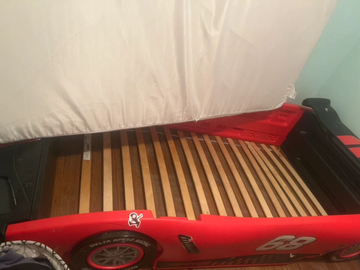 Red Race Car Bed Frame