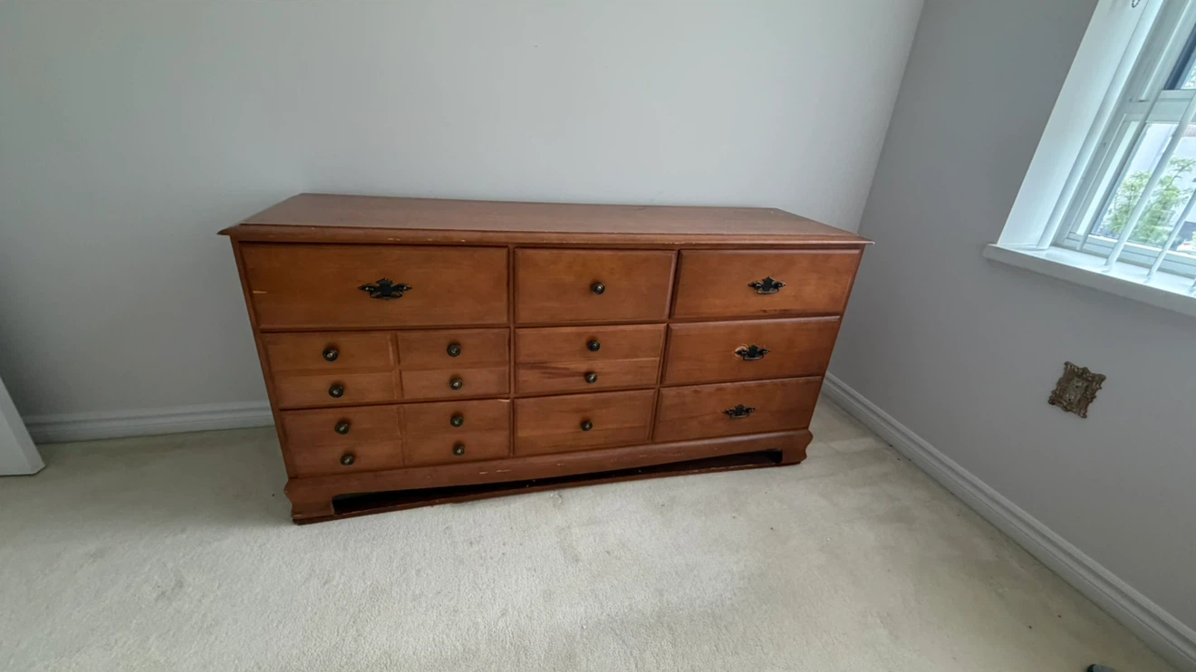 Solid Wood Dresser