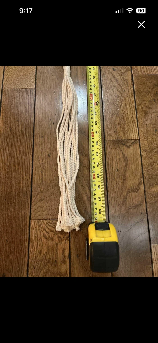 Macrame plant holder - holds 2 pots - photo 3