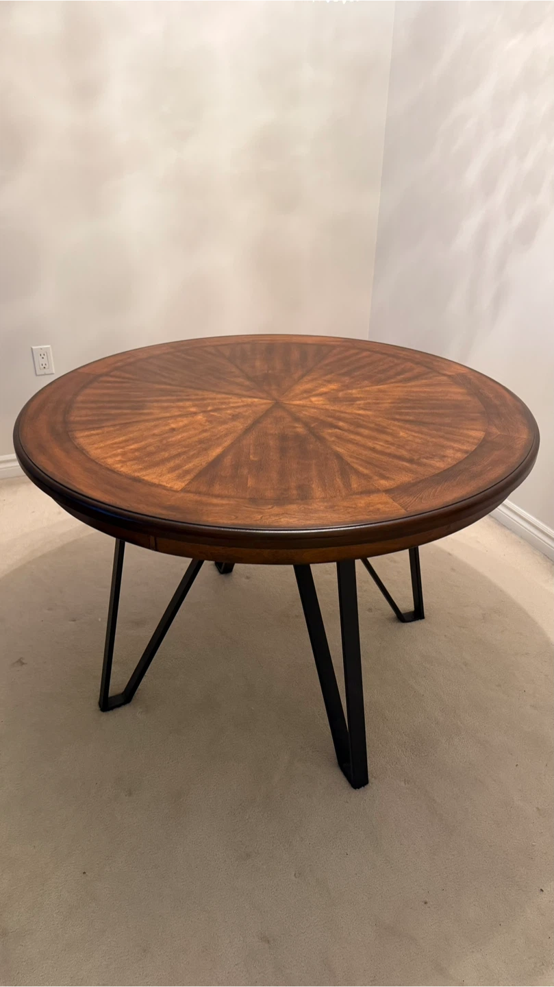 Solid Wood Dining Table - photo 2