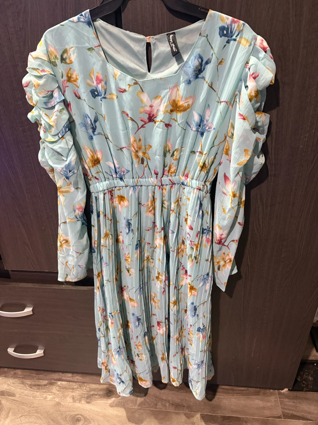 Sheepy Adult Floral Midi Dress