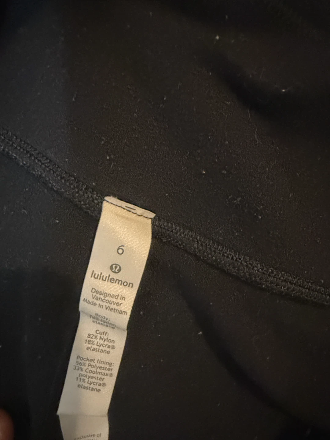 Lululemon Black Joggers Size 6 - photo 2