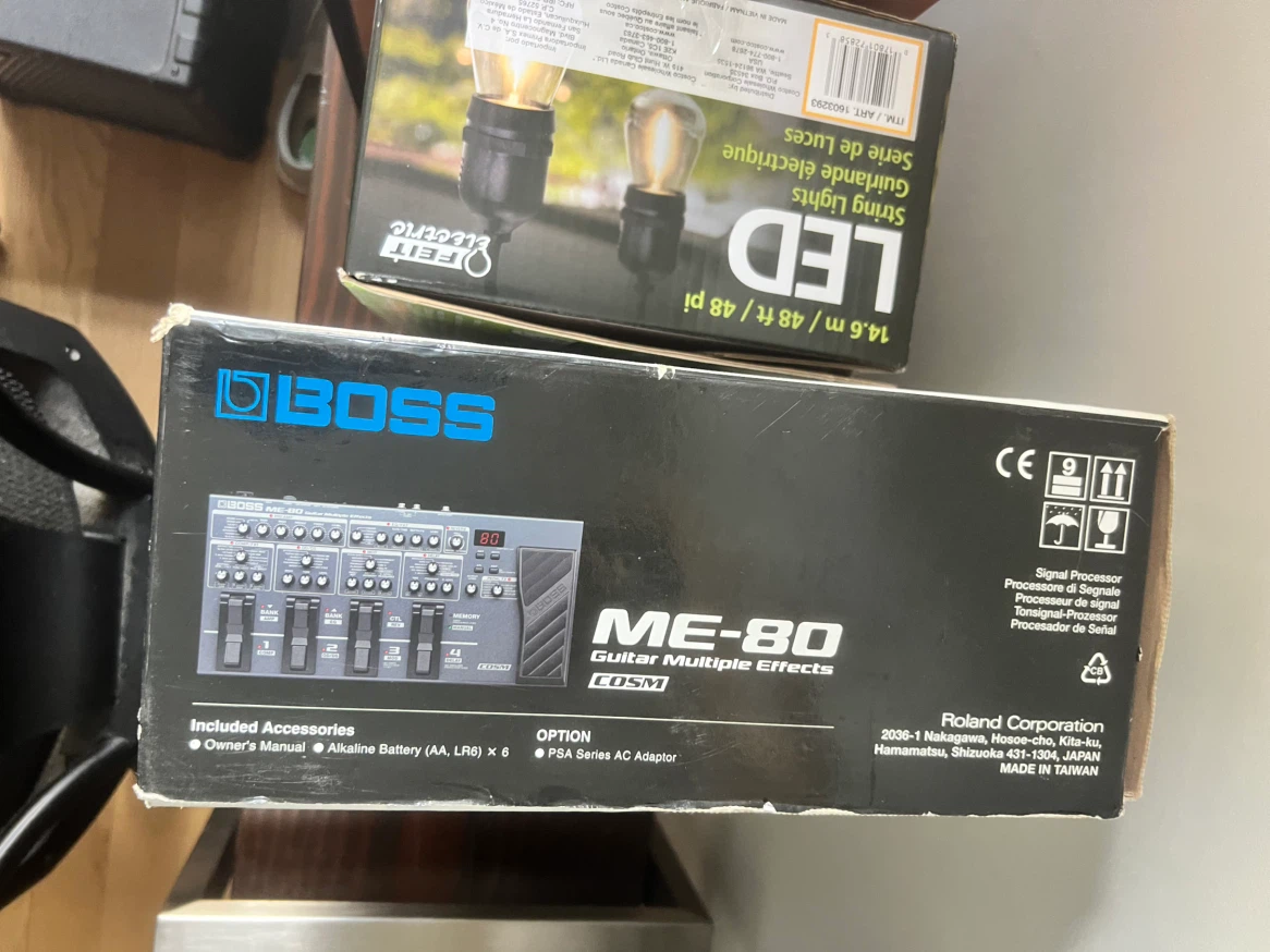 BOSS ME-80 Guitar Multiple Effects Pedal
