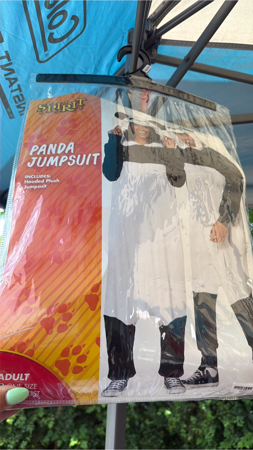 Spirit Panda Jumpsuit Costume