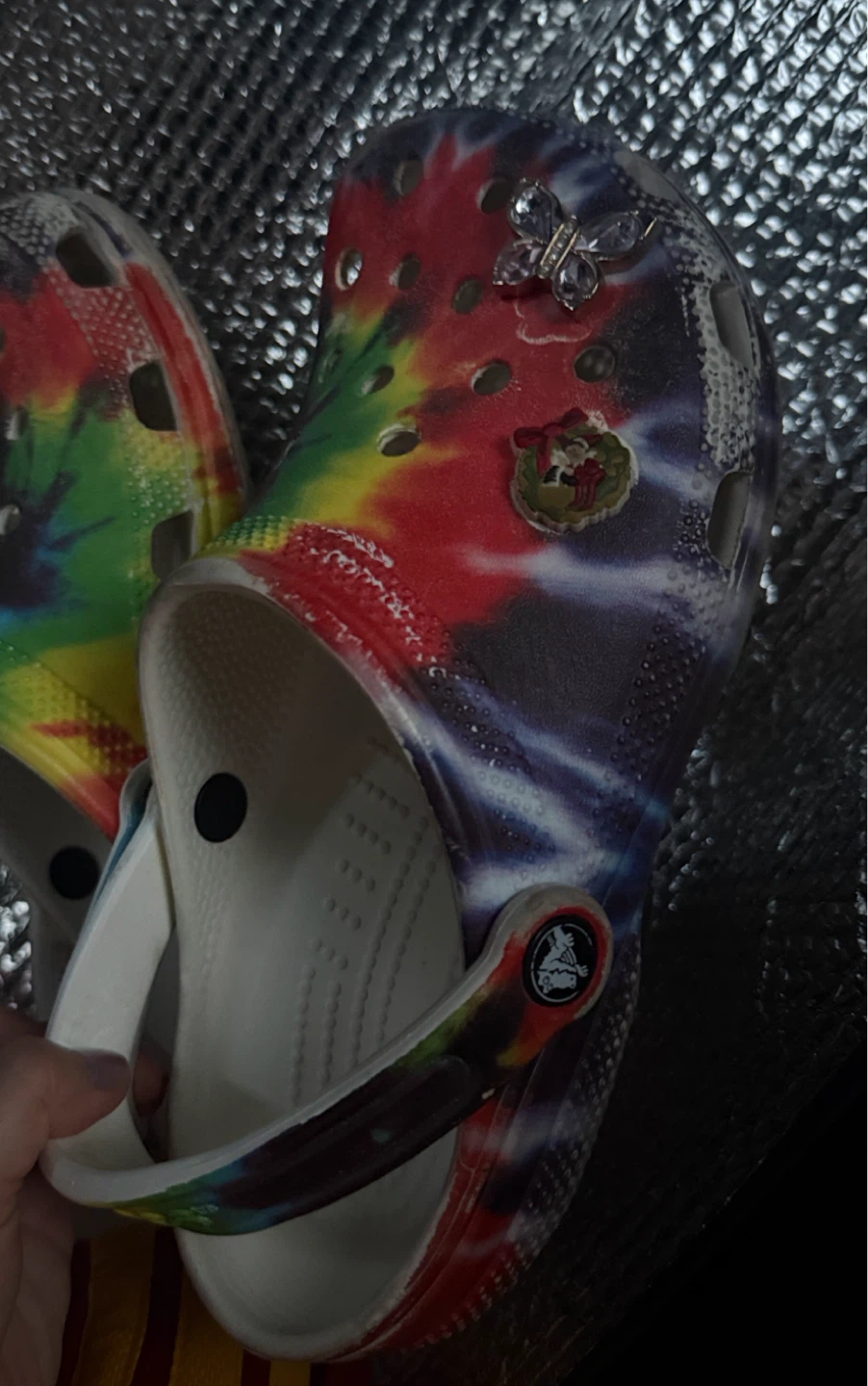 Classic Crocs Tie-Dye Clogs Size 6/8 - photo 3