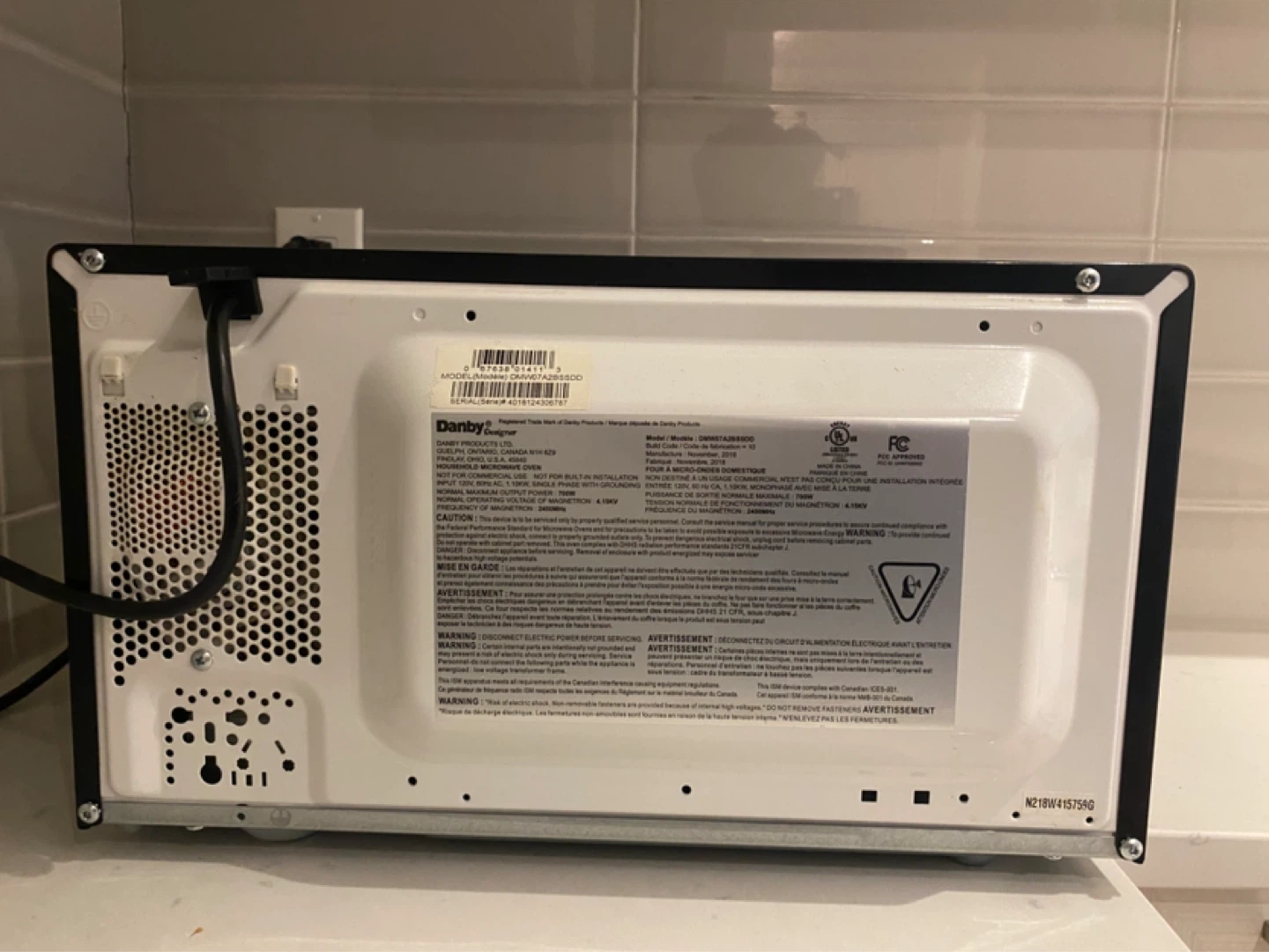 Danby Microwave Oven - photo 3