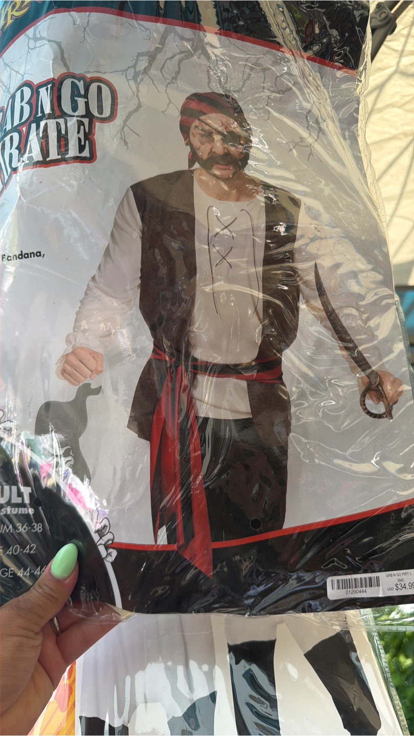 Adult "Swashbuckler Pirate" Costume