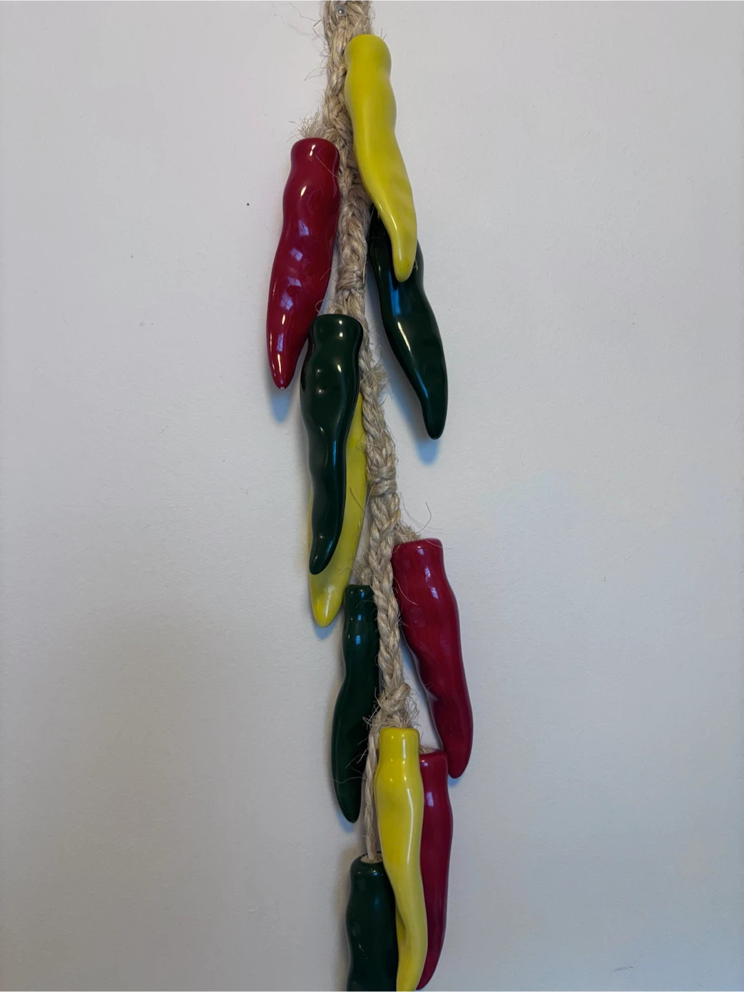 Ceramic Chili Pepper String Decoration - photo 2