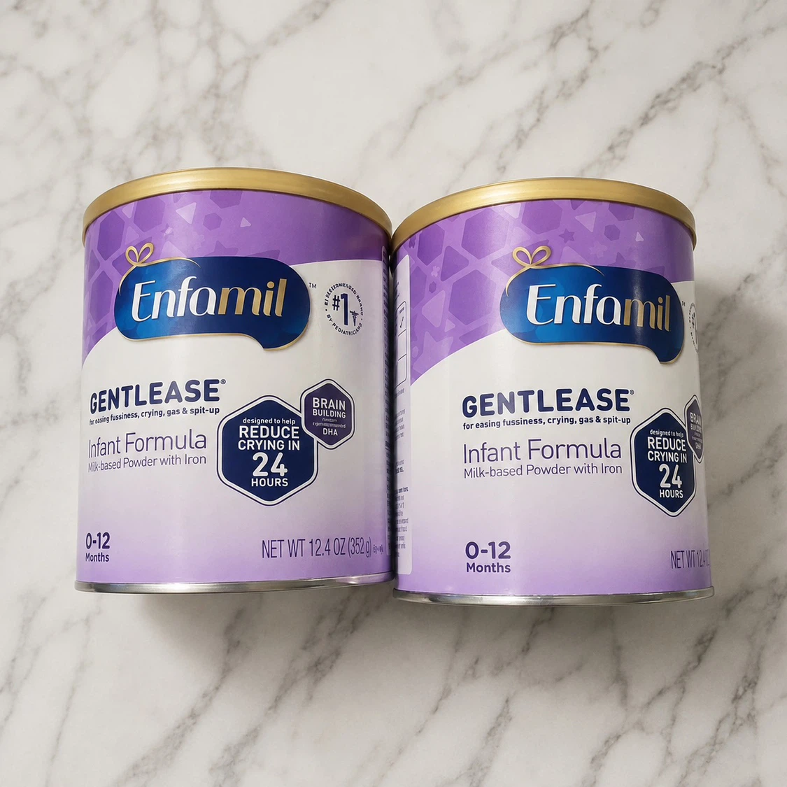 Enfamil Gentlease Infant Formula - 12.4 oz cans