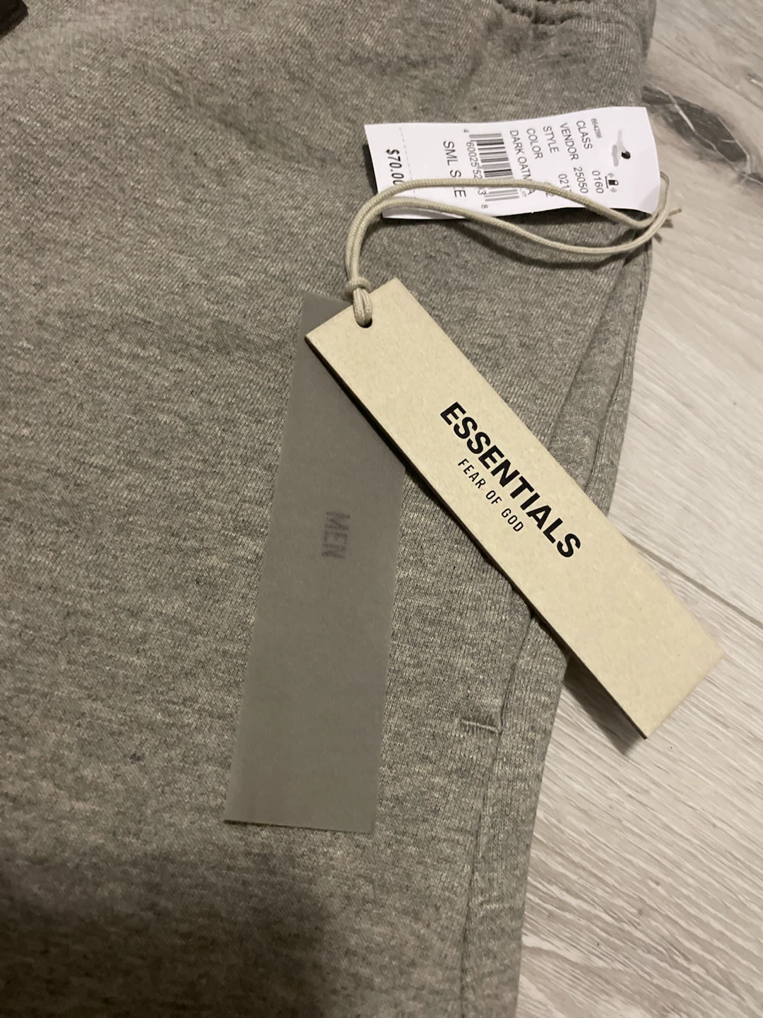 Essentials FOG Dark Oatmeal Shorts - photo 3