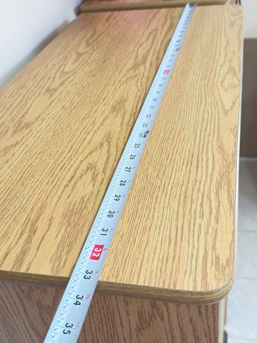 Oak-look Wooden Storage Cabinet - photo 5