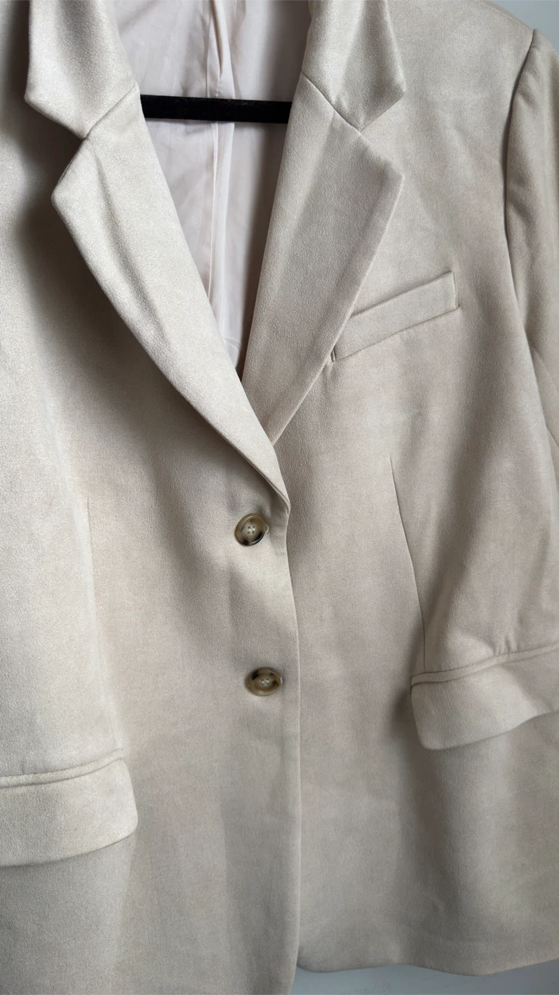 Business Casual Fall Dressy Oversized Faux Suede - photo 2