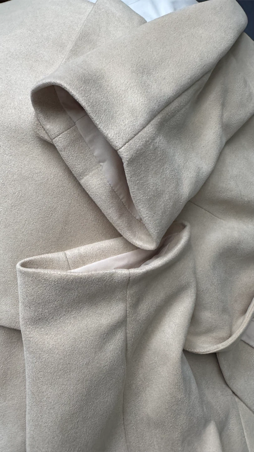Business Casual Fall Dressy Oversized Faux Suede - photo 3