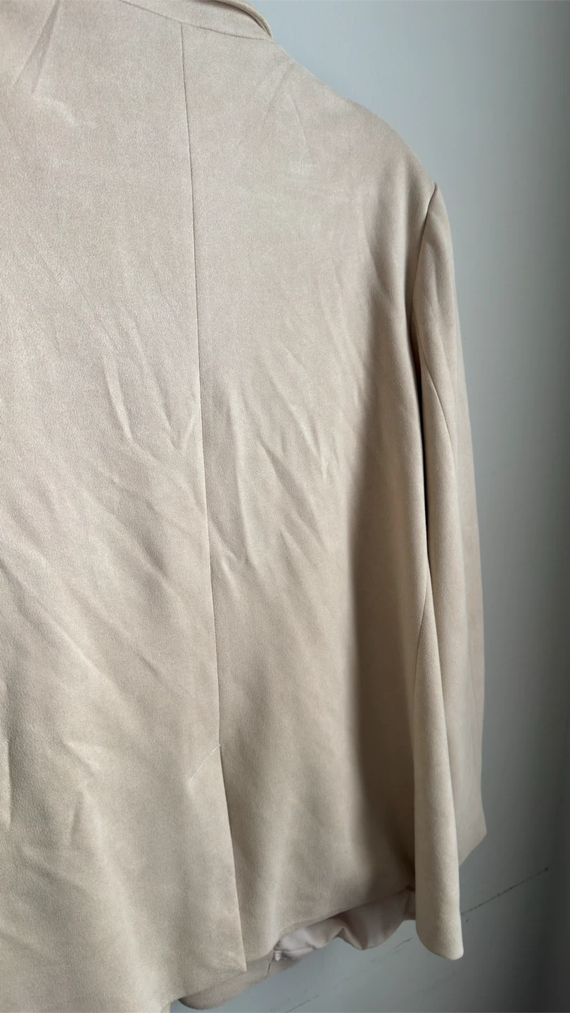 Business Casual Fall Dressy Oversized Faux Suede - photo 5