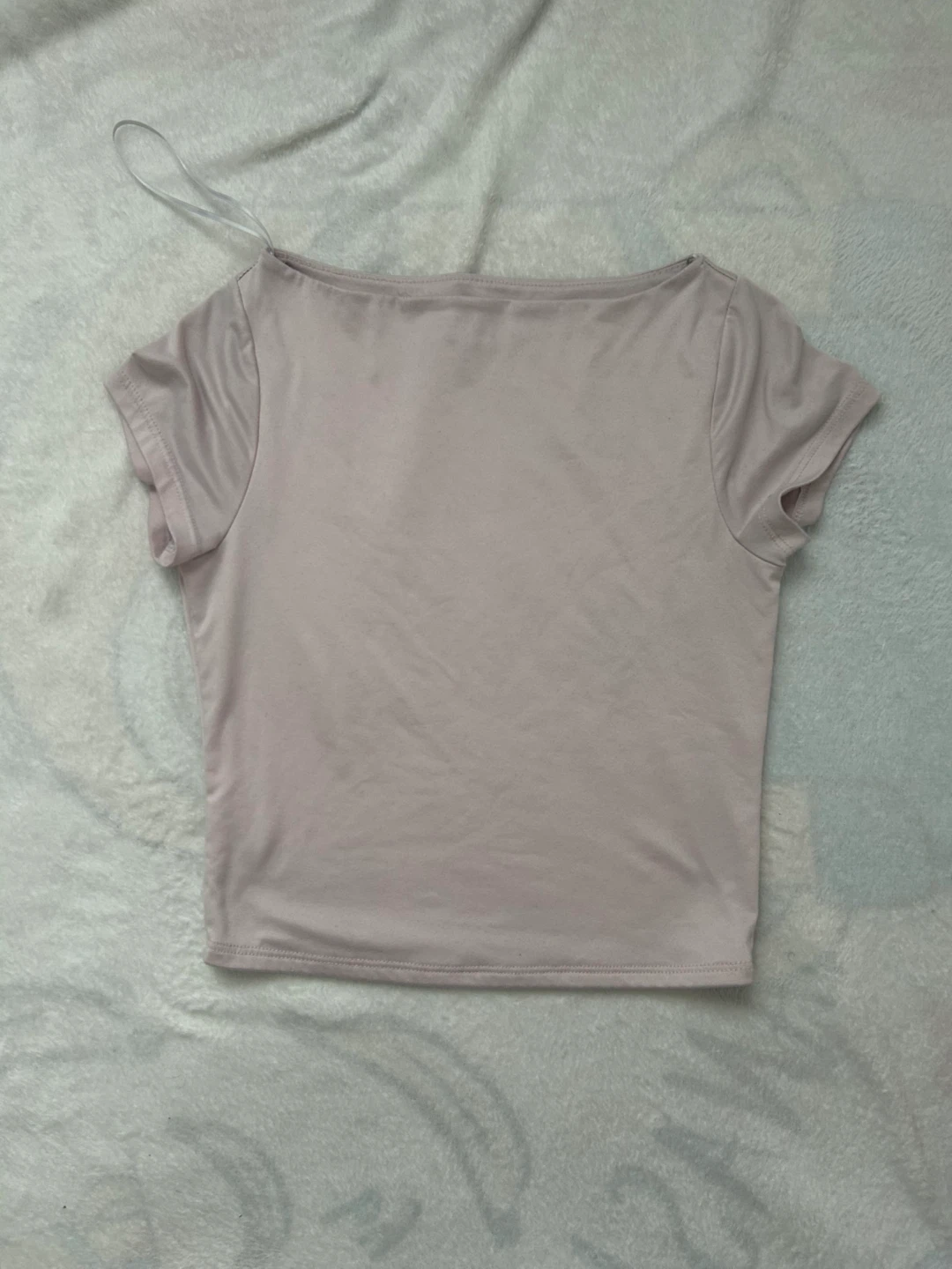 ⭐️ PINK BOATNECK CROP TOP ⭐️