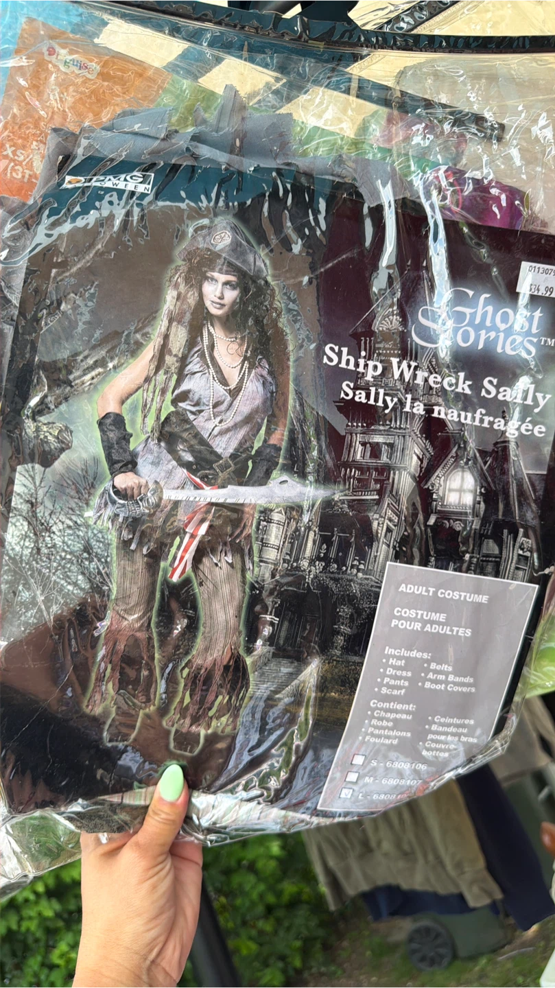 Ghost Stories Ship Wreck Sally Adult Costume