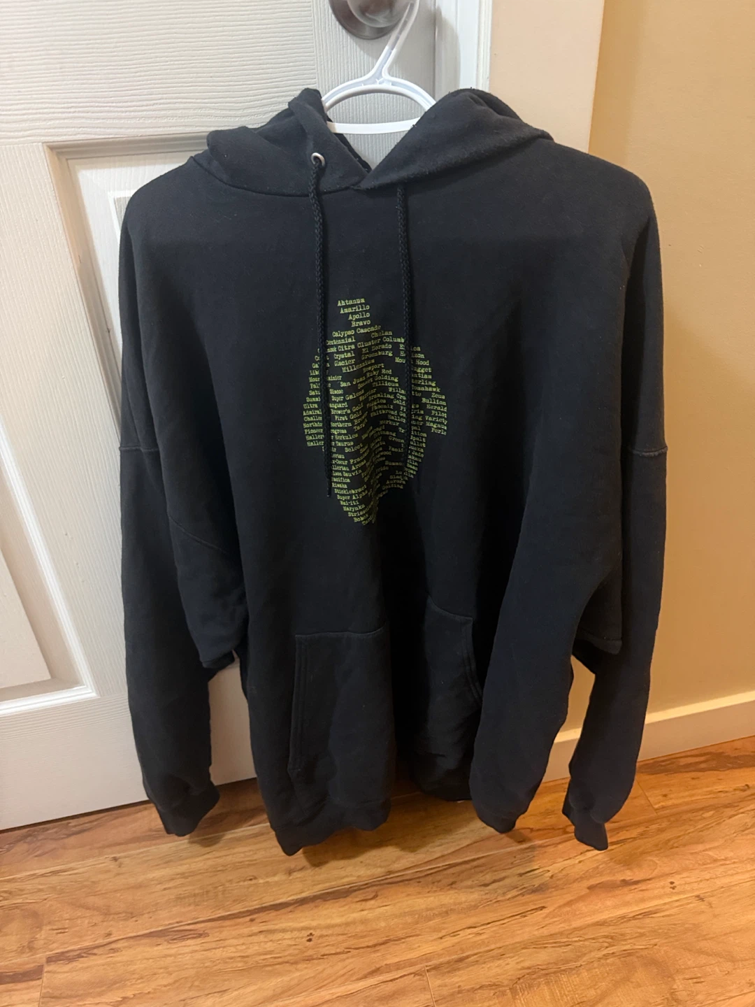 Hanes Ultimate Cotton Black Hoodie