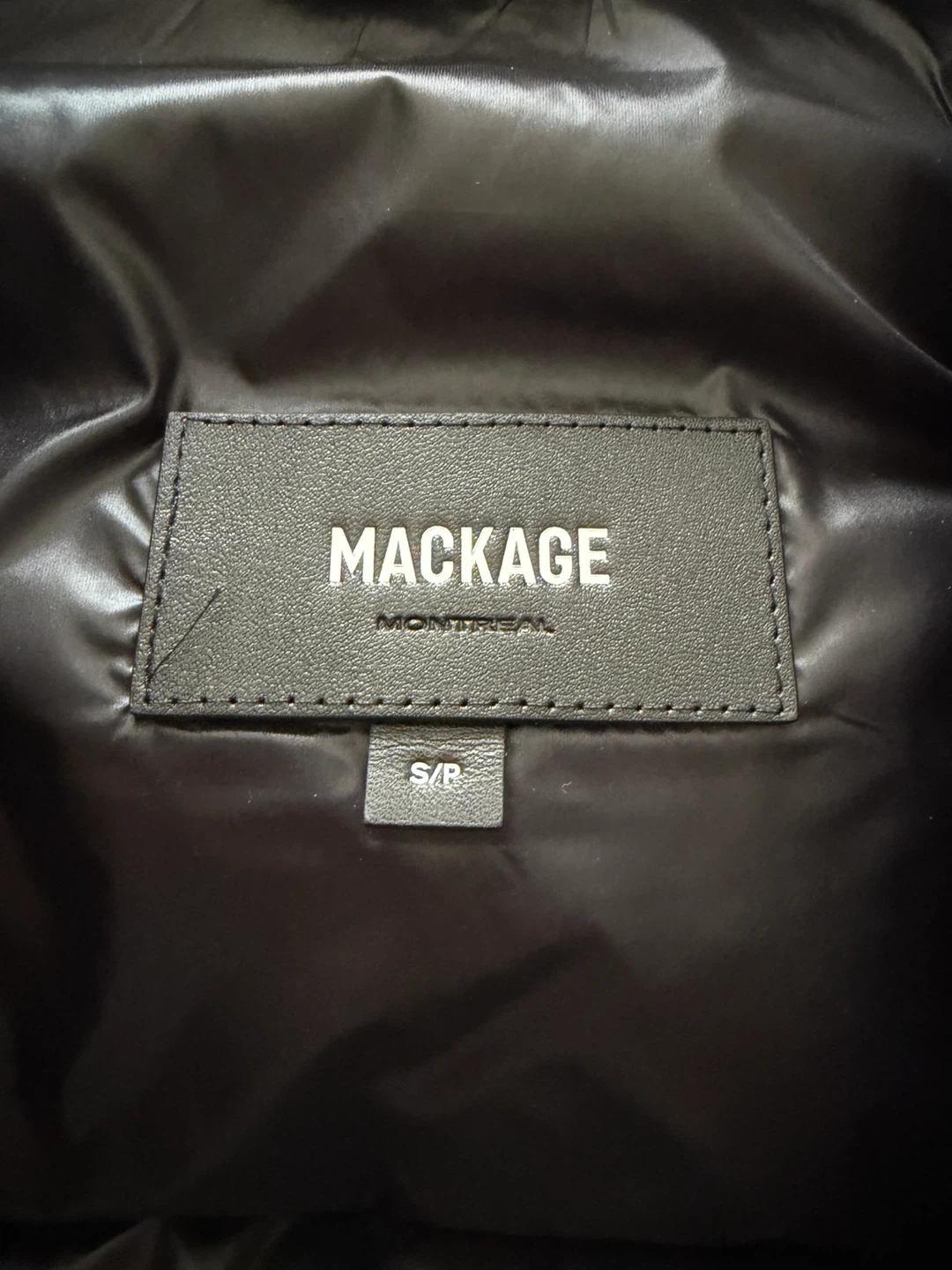 AUTHENTIC Mackage Madalyn Olive Green Light Down Puffer Jacket - photo 2
