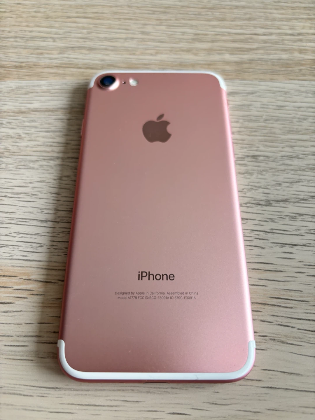 Rose Gold iPhone 7