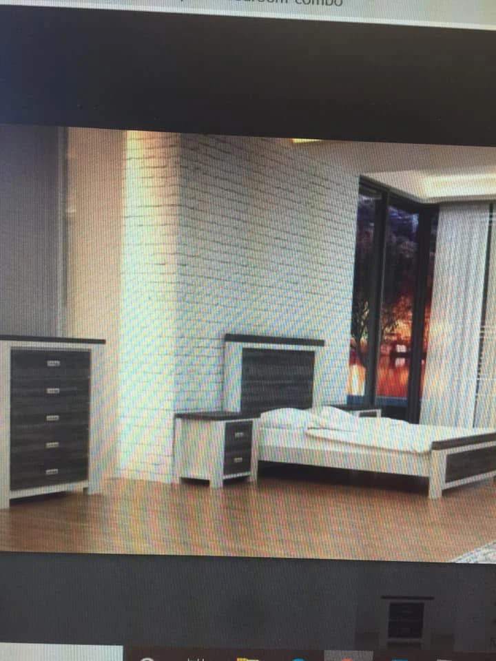 Bedroom Set - Dresser, Bed Frame, Nightstand