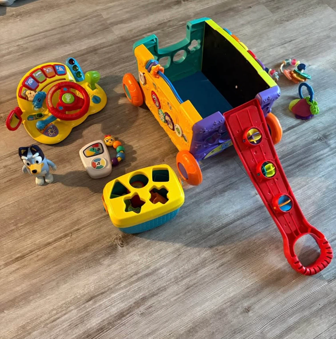 Baby toys all have been washed