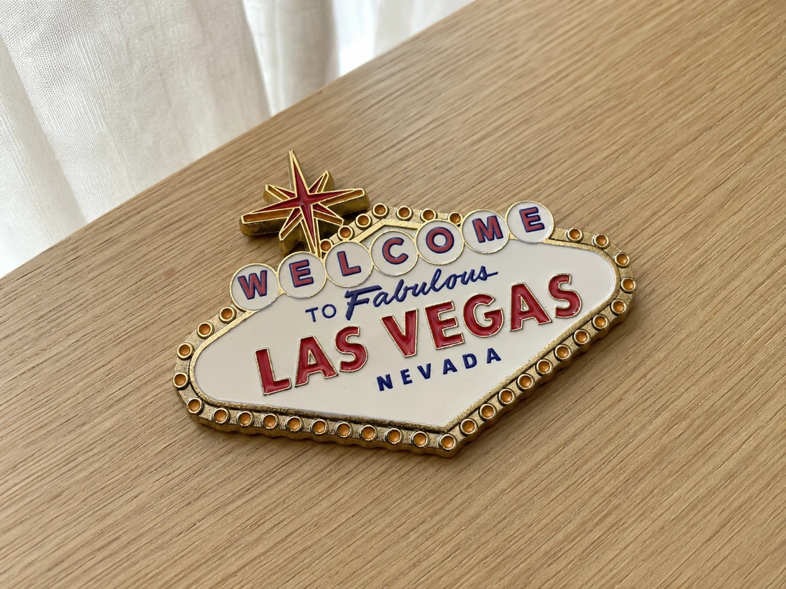 Welcome to Las Vegas Nevada Sign Magnet - photo 2