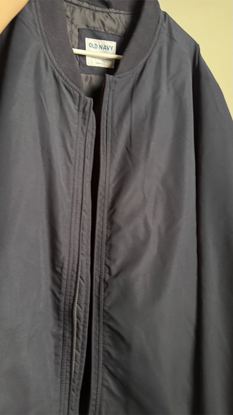 Old Navy Navy Bomber Jacket XXL