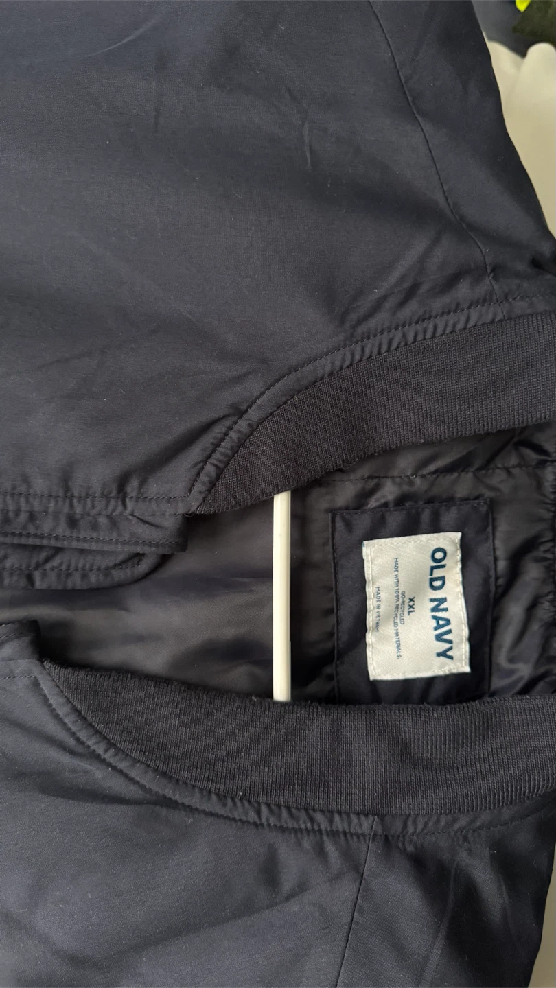 Old Navy Navy Bomber Jacket XXL - photo 2