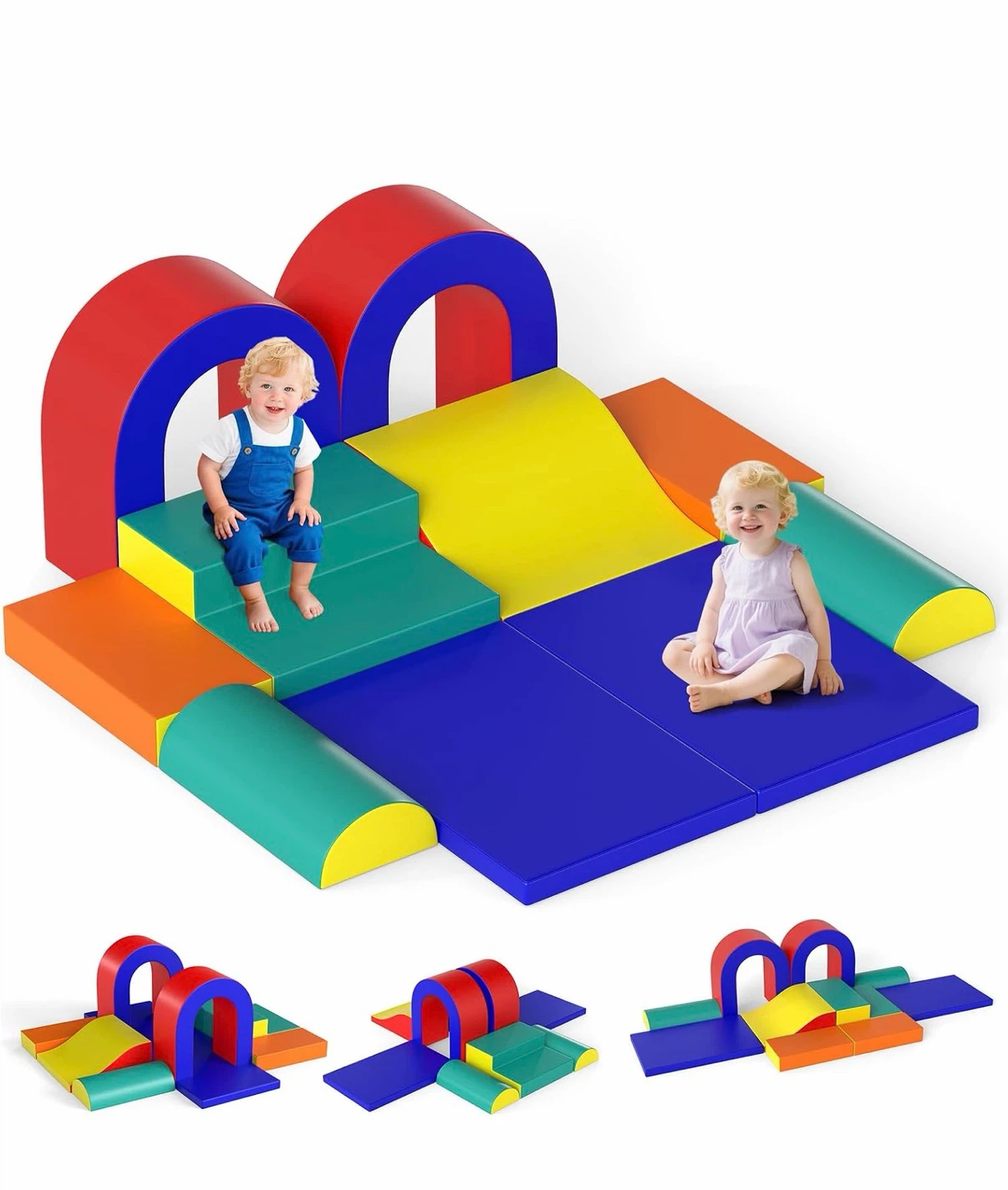 New!! 10 Piece Soft Play Set for Toddlers