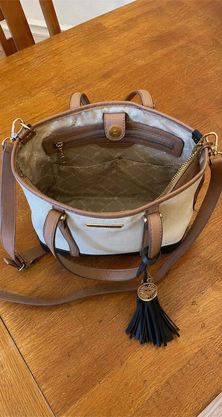 Anne Klein Small Canvas Tote Bag - photo 2
